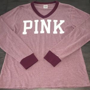 NWOT VS PINK LONG SLEEVE TEE